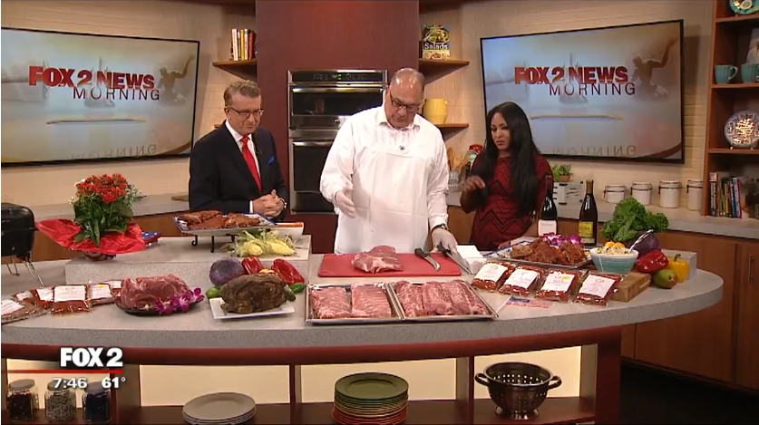 Ronnie's Meats Tommy Bedway Fox 2 Mornings Barbecue Ribs Butcher 4th of July Recipes